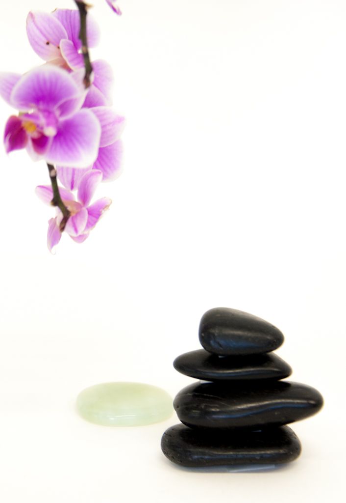 Orchidee und Steine - Zen Medi Gmbh